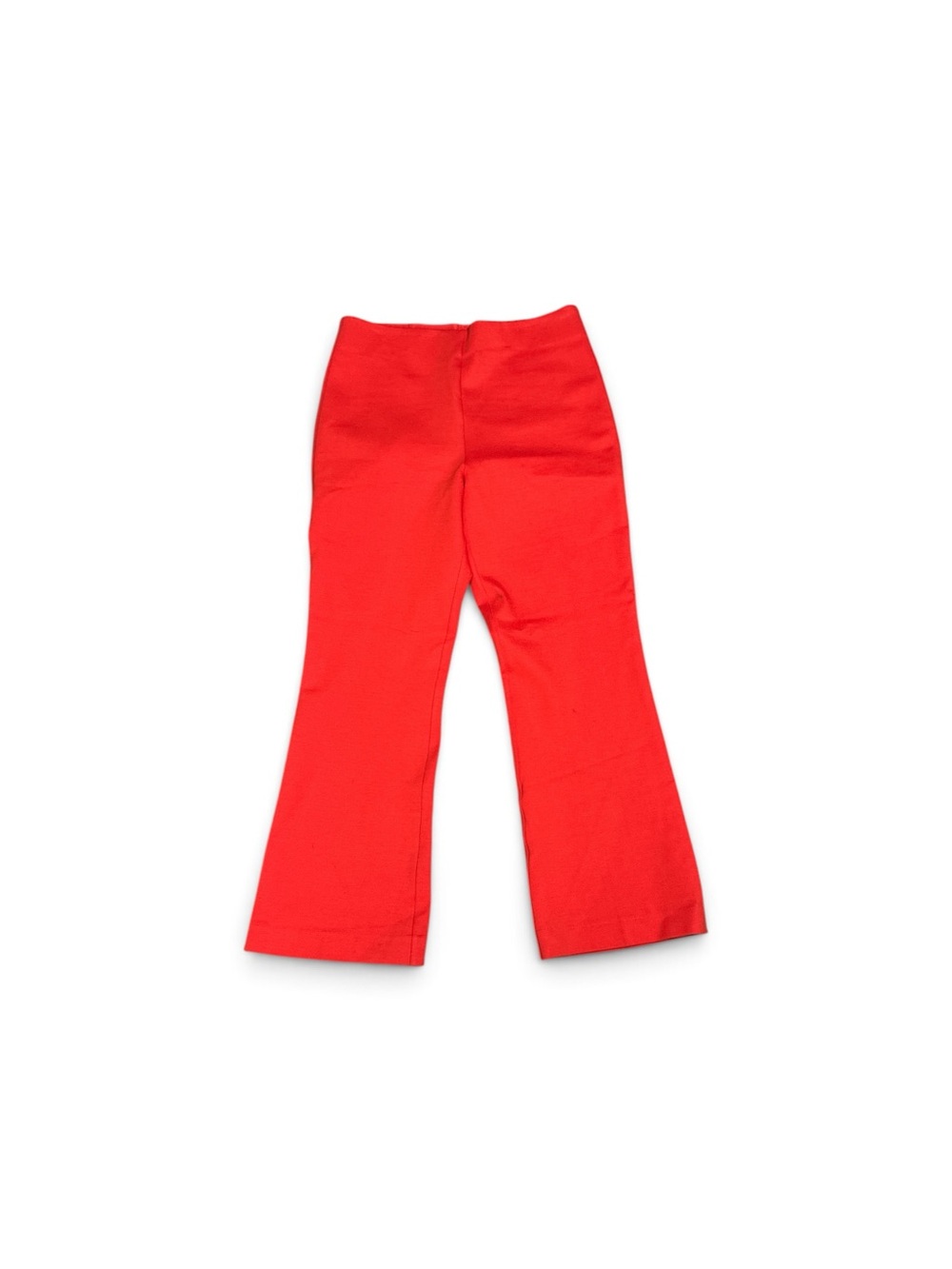 SPANX Poppy Orange Pull-On Kick Flare Pants Women’s Medium Sales Sample